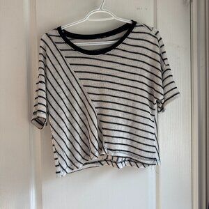 summery knit loose top